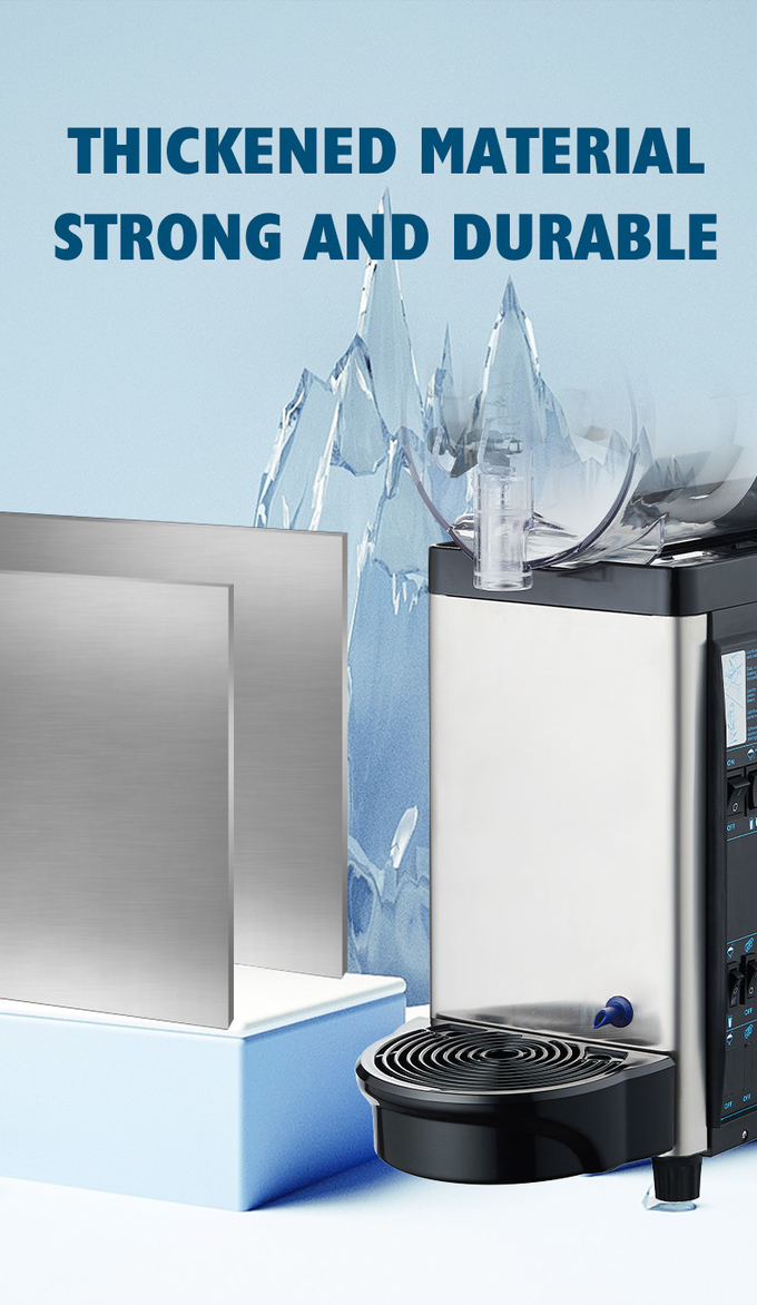 12l 24l Industrial Margarita Machine เครื่องทำเครื่องดื่มแช่แข็ง Treble Commercial Frozen 2